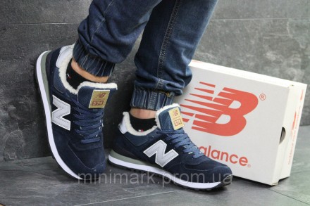 Кроссовки, ботинки зимние New Balance 574
Материал: замша, мех искусственный
Мат. . фото 6
