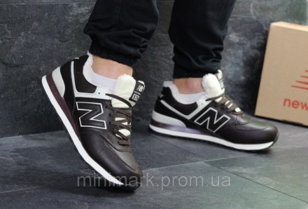 Кроссовки, ботинки зимние New Balance 574
Материал: натуральная кожа, мех искусс. . фото 6