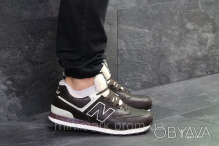 Кроссовки, ботинки зимние New Balance 574
Материал: натуральная кожа, мех искусс. . фото 1