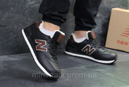 Кроссовки, ботинки зимние New Balance 574
Материал: натуральная кожа, мех искусс. . фото 3