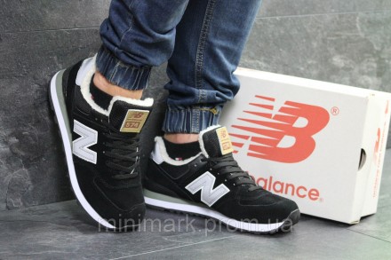Кроссовки, ботинки зимние New Balance 574
Материал: замша, мех искусственный
Мат. . фото 5