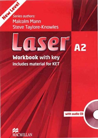 Продам Laser A2 -книги по английскому : учебник, рабочую тетрадь тесты и ответы . . фото 3
