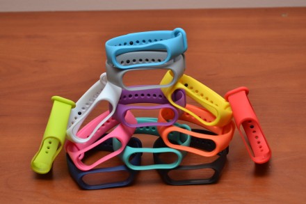 Продам ремешки разных цветов для фитнес-трекера Xiaomi Mi Band 3 (12 цветов). На. . фото 8