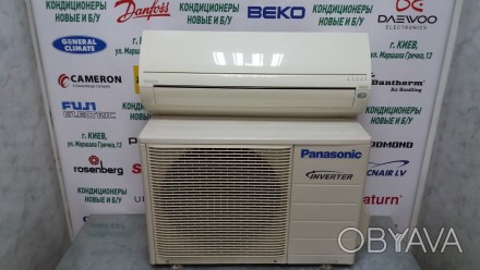 Продам настенный кондиционер инверторного типа Panasonic CS-E12HKDW б/у в идеаль. . фото 1