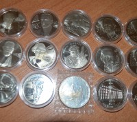 Монеты Украины (нейзильбер (в капсулах, новые, 2006, 2007 г.) - от 60 грв./шт.! . . фото 2