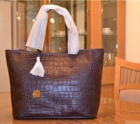 NEW FURLA CROC EMBOSSED LEATHER "Everyone" SHOPPER TOTE.
MADE IN ITALY.

Ярки. . фото 7