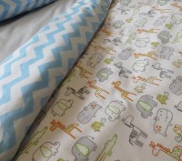 Комплект детского постельного белья "В зоопарке" от мануфактуры Лалабай в трех в. . фото 5