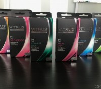 Презервативы марки VITALIS премиум сегмента изготовлены из натурального каучуков. . фото 2