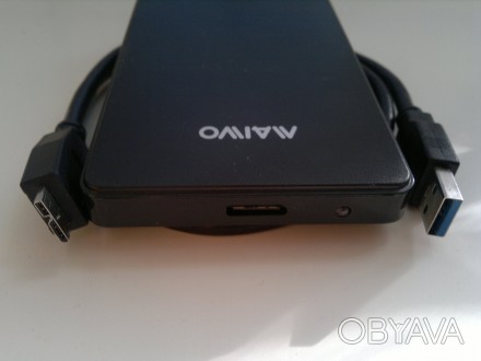 Внешний карман Maiwo для HDD 2.5" SATA USB 3.0 Black (K2503D black) покупался на. . фото 1