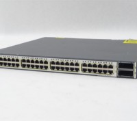 Коммутатор Cisco Catalyst WS-C3750E-48TD-S Layer3
48 портов Ethernet 10/100/100. . фото 3