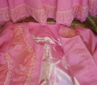 платье розового цвета+ жакет, в отличном состоянии,на девочку 3-6 лет.длина плат. . фото 4
