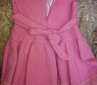 платье розового цвета+ жакет, в отличном состоянии,на девочку 3-6 лет.длина плат. . фото 3
