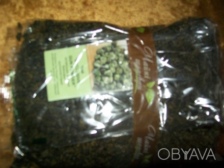 Зелений крупнолистовий  чай  з  приемним  неповторним    смаком 0,5кг. . фото 1