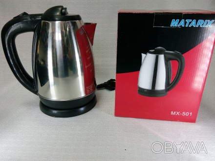 Чайник Matarix MX-501 (нержавейка) - это необходимая вещь, которая должна присут. . фото 1