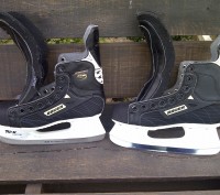 Продам детские хоккейные коньки Bauer Supreme 1000, размер 3.5D ( 23,5 см стельк. . фото 3