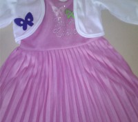 Красивое платьице для Вашей принцессы! Размер - до 2 лет. При необходимости могу. . фото 2