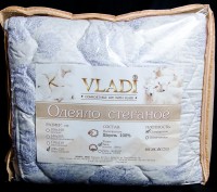Продам нову ковдру ТМ Vladi, 100% вовна ( шерсть ). 
Розмір 200*220см ( євроста. . фото 2
