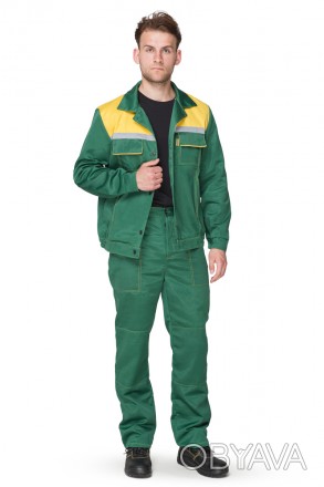 Предлагаем качественные рабочие костюмы зеленого цвета для Ваших сотрудников. 
. . фото 1