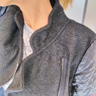 Пальто курточка НОВАЯ, торговой марки RESPECT, женская, новая, черного цвета, ра. . фото 6