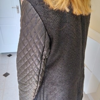 Пальто курточка НОВАЯ, торговой марки RESPECT, женская, новая, черного цвета, ра. . фото 7