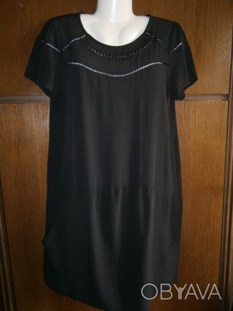 Отличное брендовое платье. Сделано фирменный Китай. Черный цвет. Отличное качест. . фото 1