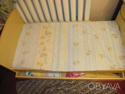 Продам польскую кровать-трансформер Drewex для детей от 0 до 6 лет с выдвижным я. . фото 1