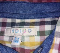 Новая рубашка Marks & Spencer из коллекции INDIGO, покупалась в магазине. На воз. . фото 4