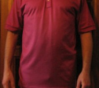 Тенниска Bobby Jones, лиловая, размер S, 48 - 50, 100 % хлопок, тонкий качествен. . фото 2