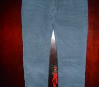 Вельветовые(микро) джинсы на 10 лет,в поясе регулятор объёма,GAP Kids.
замеры:д. . фото 2