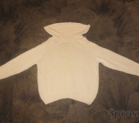 Пуловер белого цвета, ворот - хомут с подворотом, Cherry Styx Ltd, размер 46-48,. . фото 3