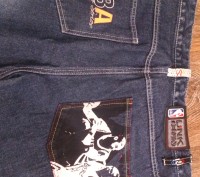 Продам брендовые джинсы фирмы UNIK DENIM стиля ХИП-ХОП. С логотипом б/к LOS ANGE. . фото 5