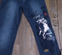 Продам брендовые джинсы фирмы UNIK DENIM стиля ХИП-ХОП. С логотипом б/к LOS ANGE. . фото 6