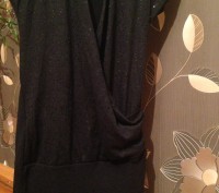Нарядное платье туника к Новому году. Вышитое паетками с широкой резинкой. Разме. . фото 2
