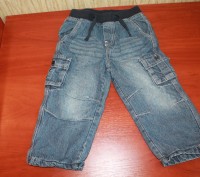 Модные, фирменные и практичные брюки для мальчика 2-2,5-3 года, 92 см. Есть подк. . фото 2