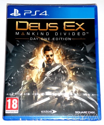 Продам новый диск для Sony PlayStation 4 - Deus Ex Mankind Divided Day One Editi. . фото 1