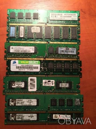 Оперативная память DDR2 512/1/2 Gb. . фото 1