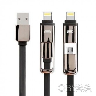 Новый 2 в 1 Micro USB Зарядное Устройство Кабель Быстрый USB Кабель для Передачи. . фото 1