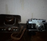 Продам фотоаппарат Зоркий 4: объектив Юпитер 8м 2/50, в хорошем состоянии, с чех. . фото 2