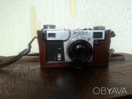 Продам фотоаппарат Киев 4: объектив Юпитер 8м 2/50, в хорошем состоянии, с чехло. . фото 1