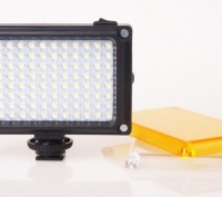 Новый качественный проверенный светодиодный накамерный свет LED 96 для дополните. . фото 2