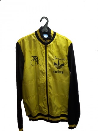 Куртка спортивная Adidas в хорошем состоянии. Сделана в Индонезии. Размер S ( 46. . фото 2