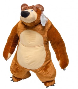 Мягкая игрушка медведь Мим 40 см, 60 см, 75 см. Цвет ― коричневый.
Герой легенда. . фото 3