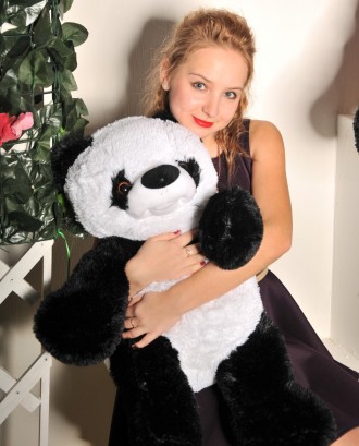 Плюшевая панда высотой 75 см станет настоящим сюрпризом и для ребенка, и для взр. . фото 3