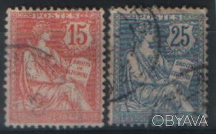 Почтовые марки Франции 1902 года
1902 г.в.
SG# 310 312
USED, G/VG
. . фото 1
