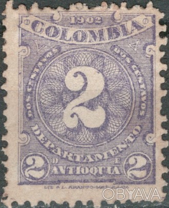 Колумбия 1903
 
1903 г.
Sc#144 
UNUSED, G/VG
. . фото 1