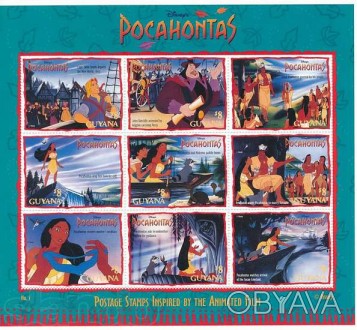 Марки Дисней Disney - Pocahontas
1995 г.в.
SC# 2985
MNH, XF
Почтовые марки. Тема. . фото 1