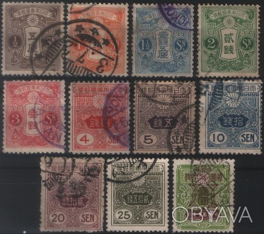 Япония, почтовые марки
 
1913 г.в.
Sc# 115 -125
USED G/VG F/VF
Полная серия
 
. . фото 1