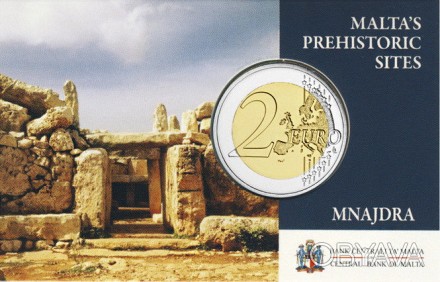 Официальный набор - юбилейная монета 2 Евро
 
 Оригинальный набор мальтийского н. . фото 1