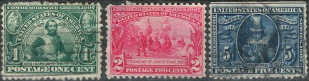 USA - Jamestown. US National Issue 1907
 
1907 г.в.
Sc# 328 - 330
SG# 335 - 337
. . фото 2