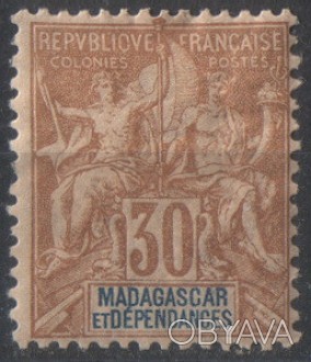 Мадагаскар 1896 г. 30с
1896 г.в.
SC# 40
MH, F/VF
. . фото 1